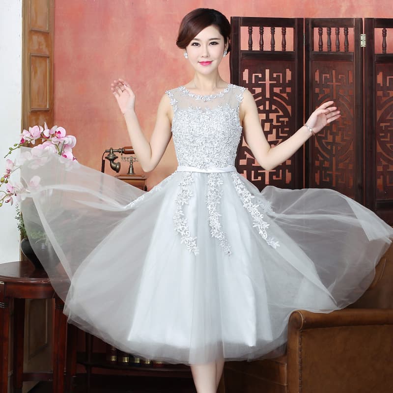 Long pink evening dress, mid-length, worn on the shoulder 2
