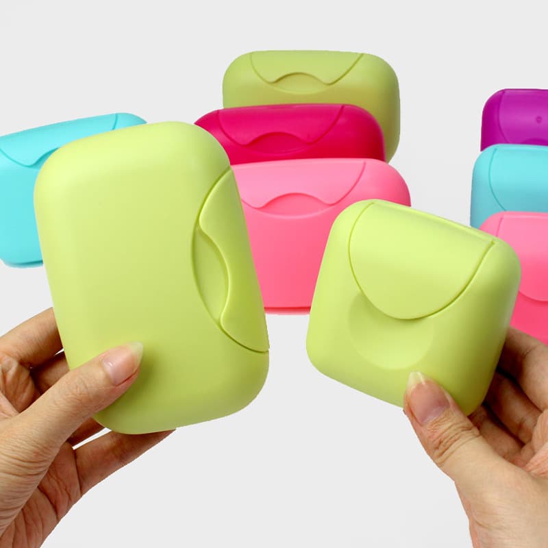 Handheld soap holder for traveling, big plastic банка для хранения 1