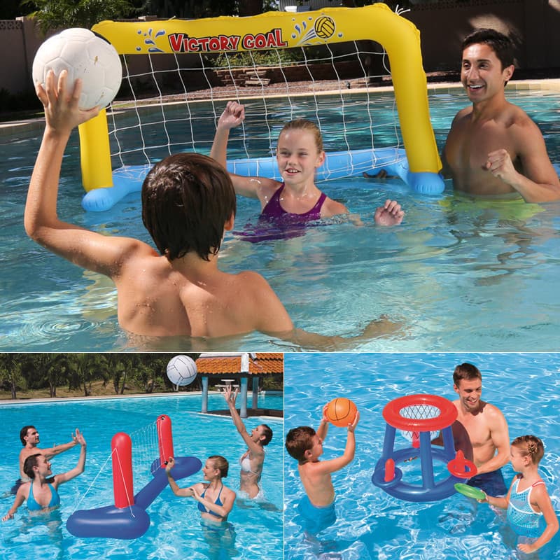 Water basketball volleyball handball swimming pool, inflatable toy for children and adults play in water 1