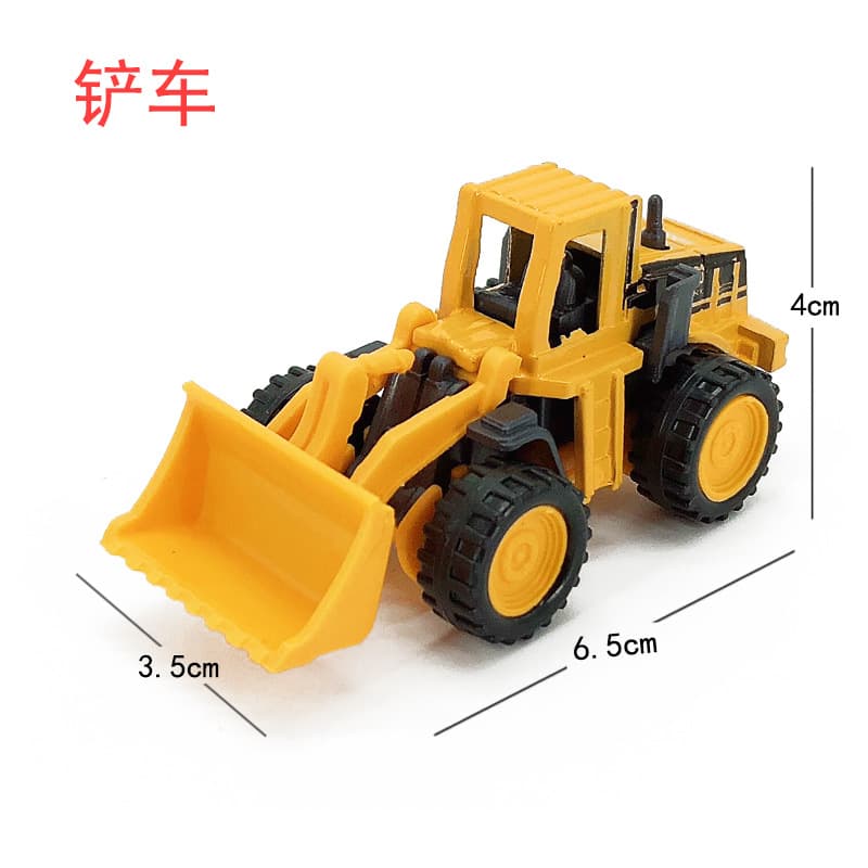 (Cross-border trading), excavator, alloy car, car model, realistic small toy car for boys 3