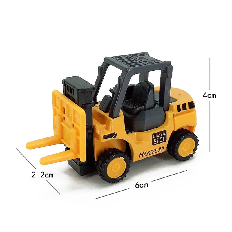 (Cross-border trading), excavator, alloy car, car model, realistic small toy car for boys 4