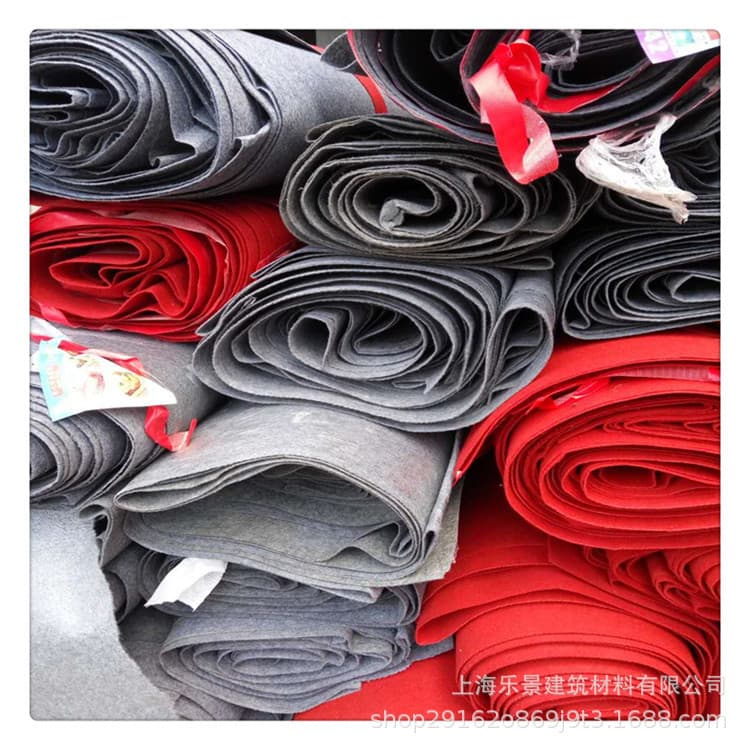 Exhibition channel withdrawal of disposable carpets, temporary reception room old carpets, dust-proof outdoor anti-sand carpets