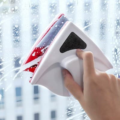 Wipe the glass with both sides wipe the window to clean the cleaning cleaner, the household high -rise building cleaning and cleaning tool 2