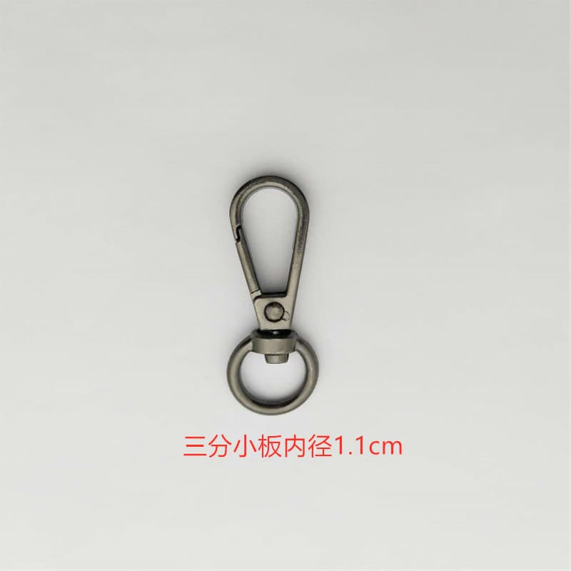 Wholesale manufacturers zinc alloy bag dog buckle luggage luggage and hardware accessories bags Danan tail hook one piece 2