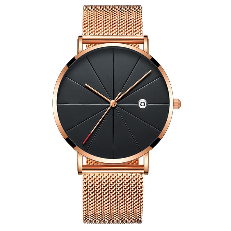 Calendar, creative waterproof quartz men's watch, mechanical sports mechanical watch, simple and elegant design 5