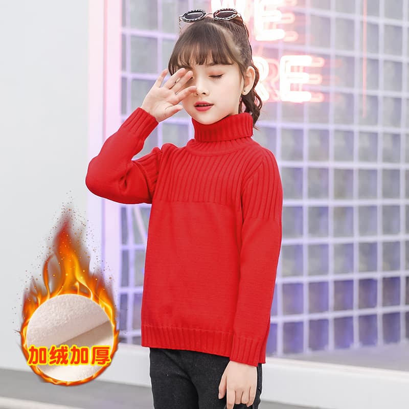 Children's demi-season base body-friendly warm knitted sweater, western style, children's clothing 3