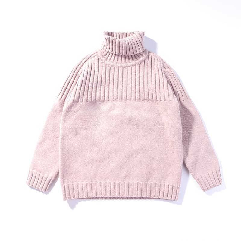 Children's demi-season base body-friendly warm knitted sweater, western style, children's clothing 5