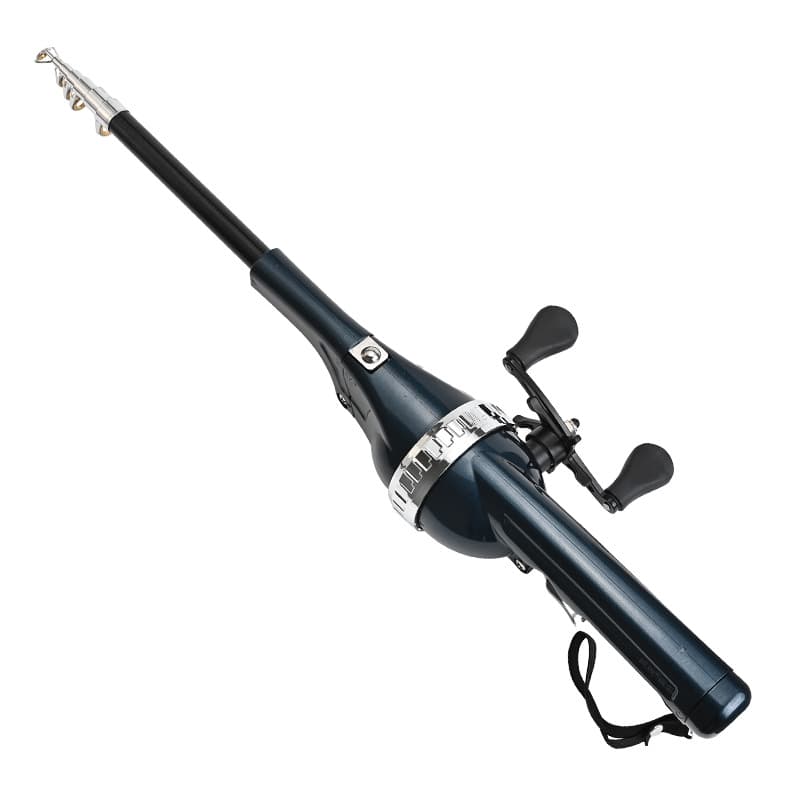 Diaodele upgraded folding fishing rod double rocker sea rod throwing rod short section portable fishing rod integrated folding fishing rod 5