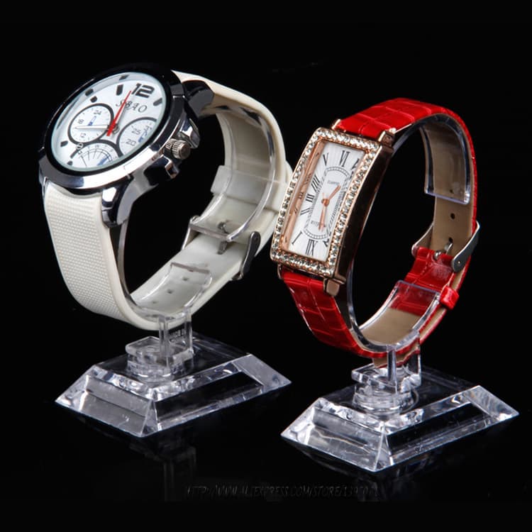 Plastic watch, high-end stand, tubing 1