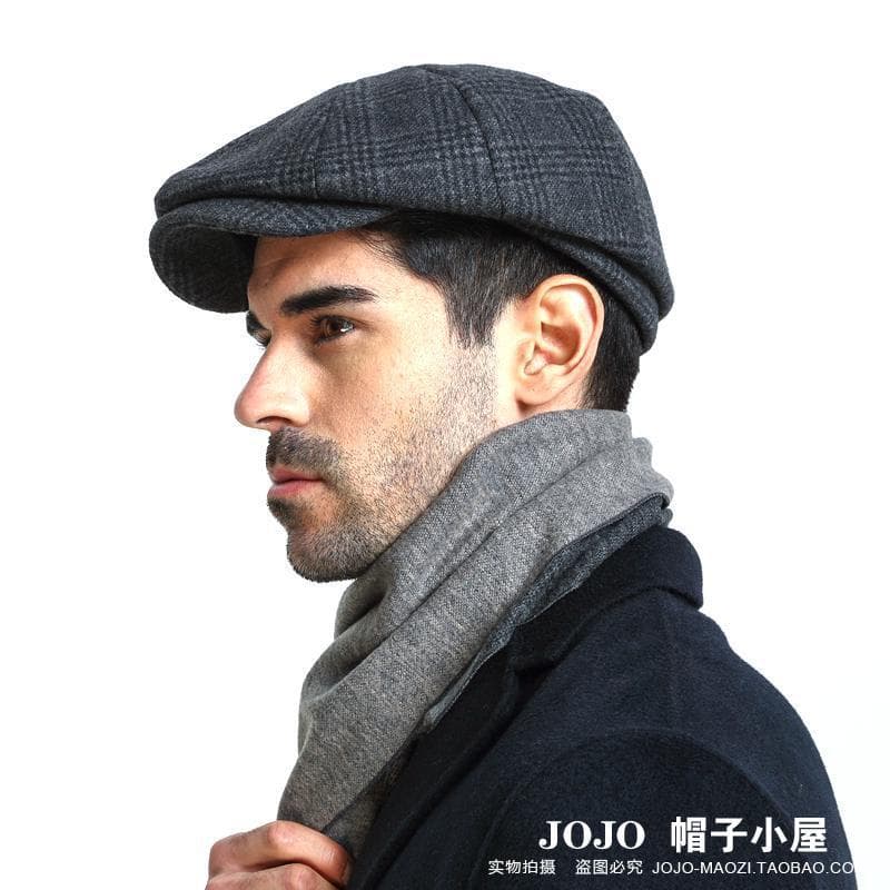 Hat, cap with hood, European style, for middle age 5