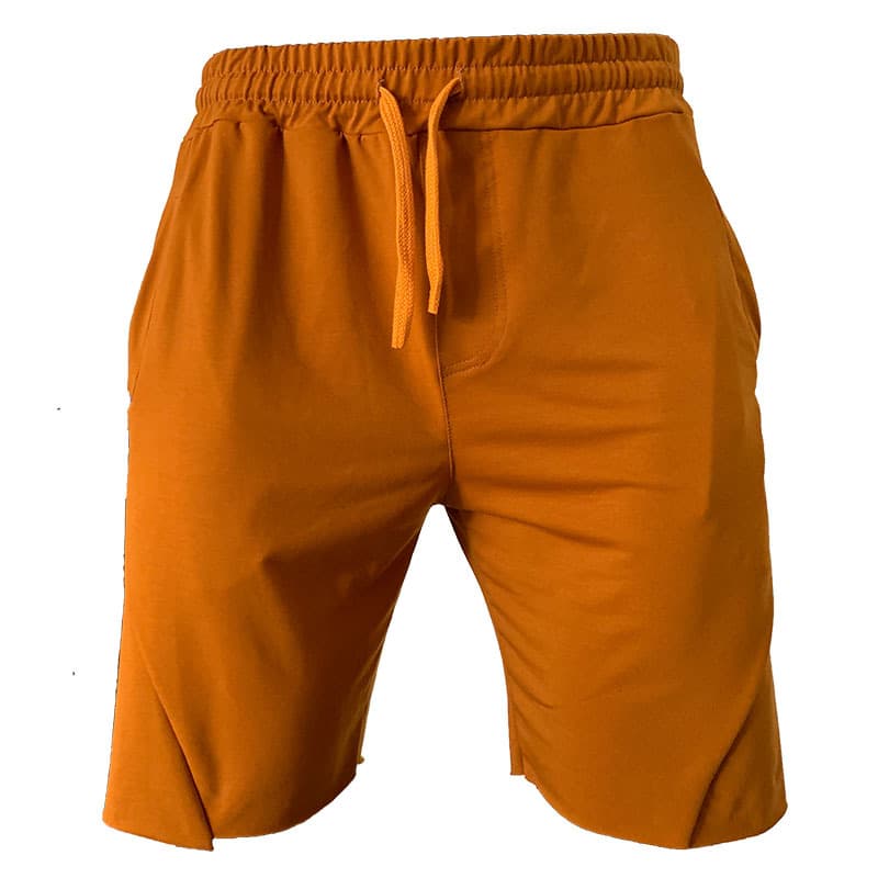 Men's summer sports fashionable shorts for gym, breathable trousers, European style, for running 4