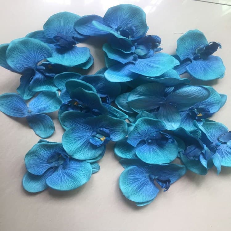 Artificial flowers for home use, small artificial plants, orchid 2
