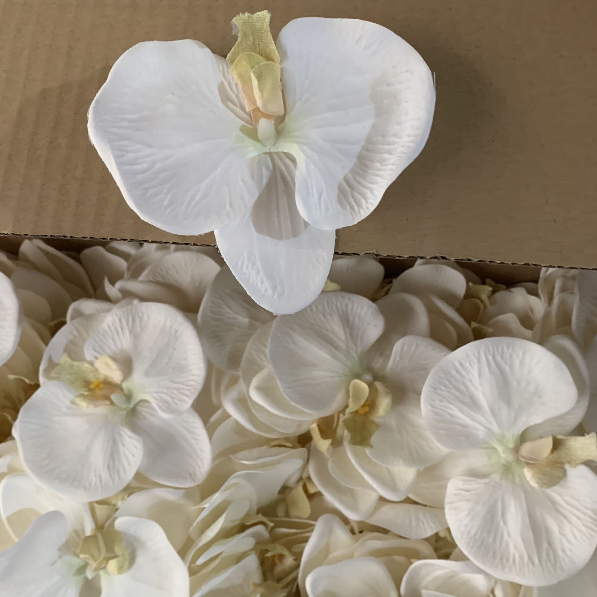 Artificial flowers for home use, small artificial plants, orchid 1