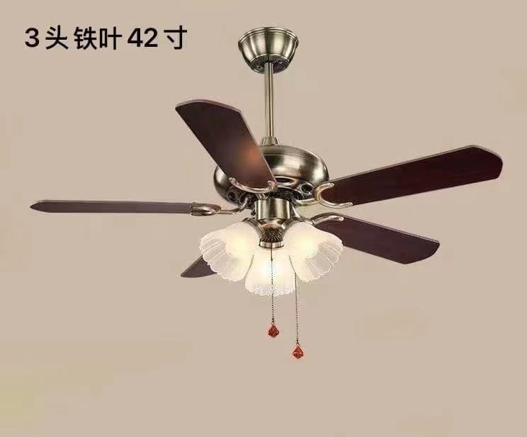 Country retro air fan for bedroom, American style 8