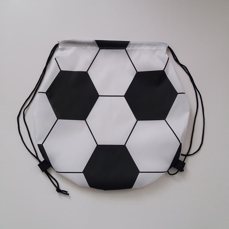 Football children's backpack, bag, boots, (Physicals), drawstring, polyester 4