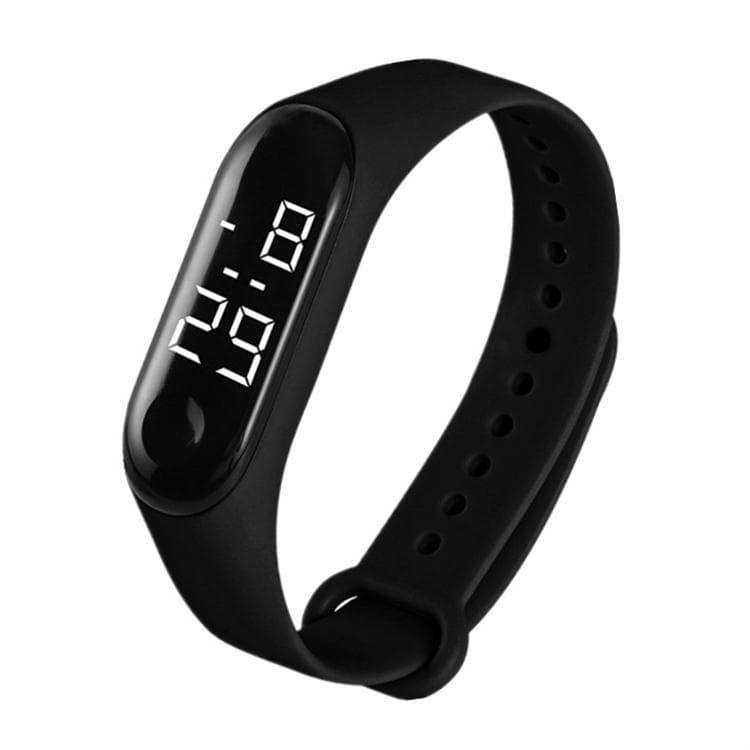 Fashionable electronic watch for leisure, bracelet, for beloved