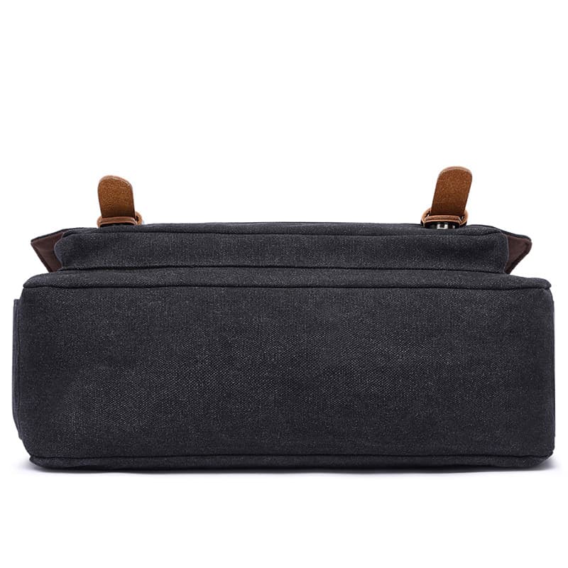 Mugu's new public document bag hand -cross -men canvas business wind public document business briefcase wholesale 4