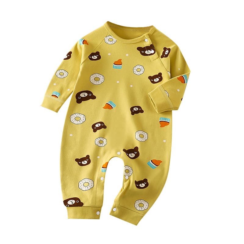 Children's autumn bodysuit, cotton long-sleeve, overall 5