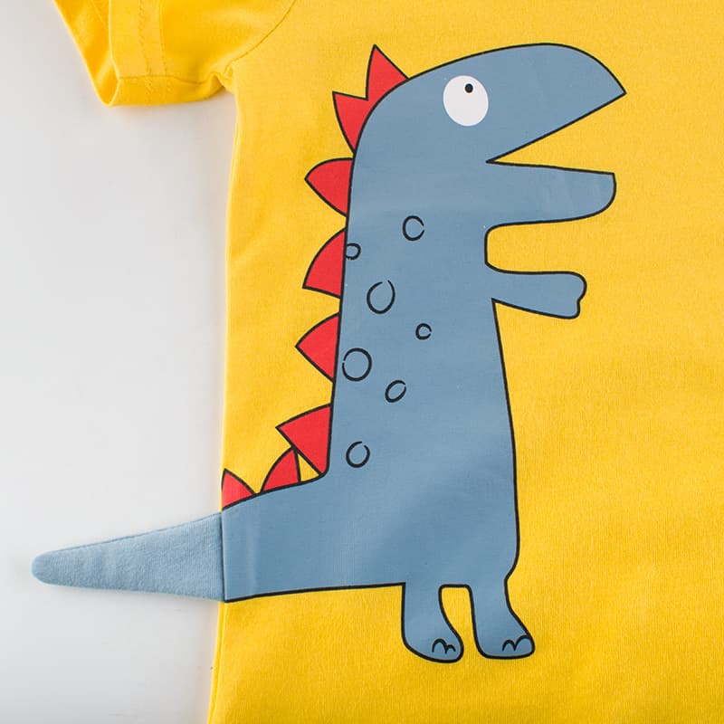 (Wholesale), children's summer short sleeve T-shirt for boys, 2026 years, western style 2