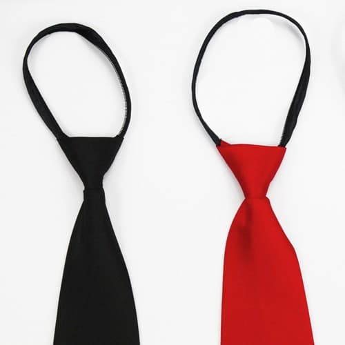 Men's tie, professional classic suit jacket with zipper 3