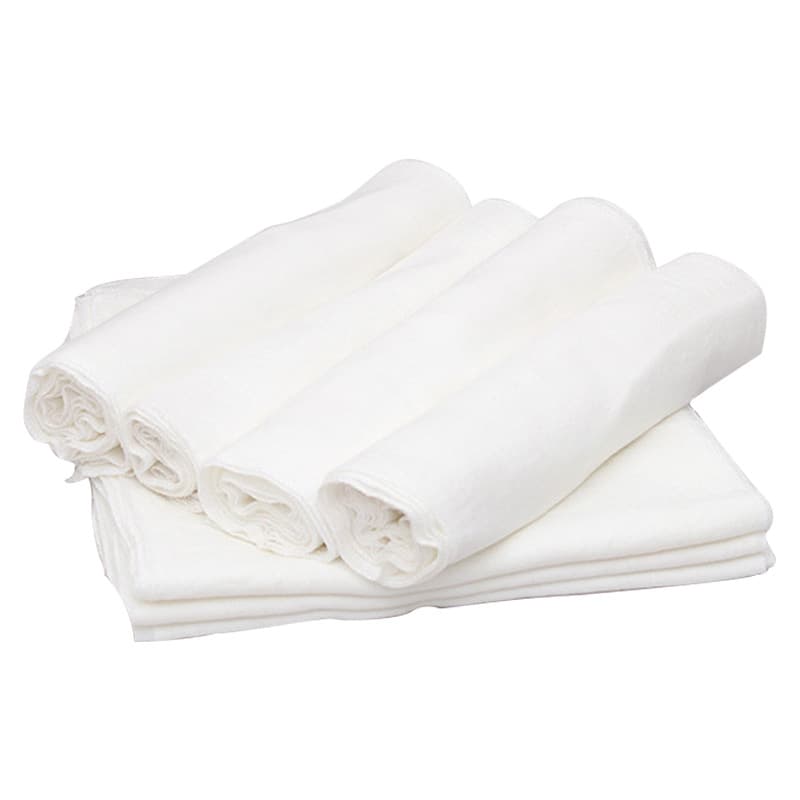 Children's white gauze diaper for new born, 40, washable 5