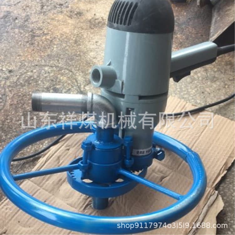 Small civil household well drilling machine electric well drilling machine folding bracket type well drilling machine 2