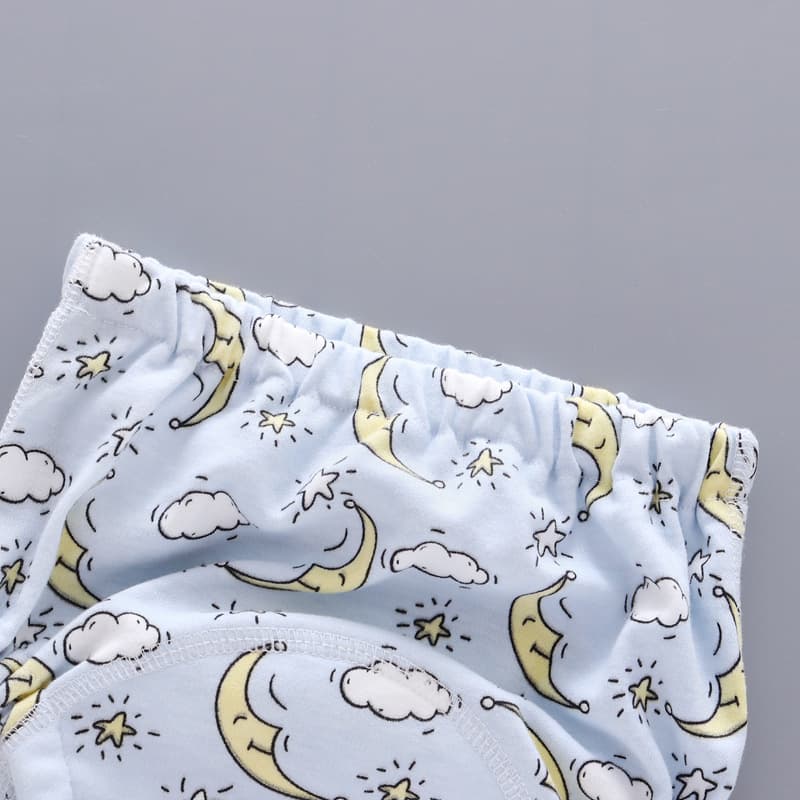 (Cross-border trading), children's trousers for training, gauze teaching breathable diaper, washable 3