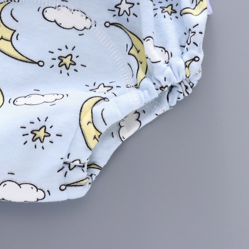 (Cross-border trading), children's trousers for training, gauze teaching breathable diaper, washable 4