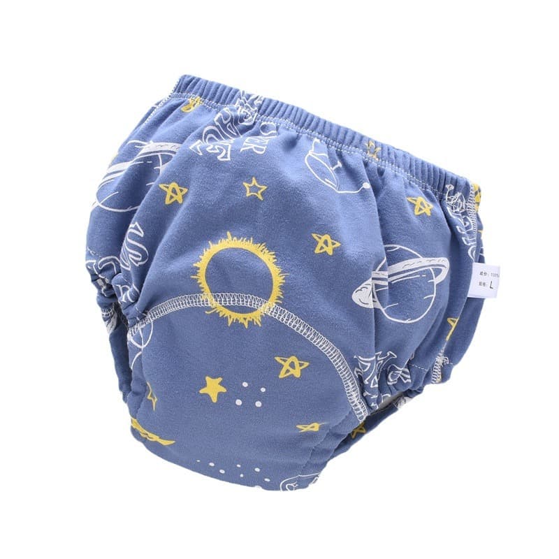 (Cross-border trading), children's trousers for training, gauze teaching breathable diaper, washable 5