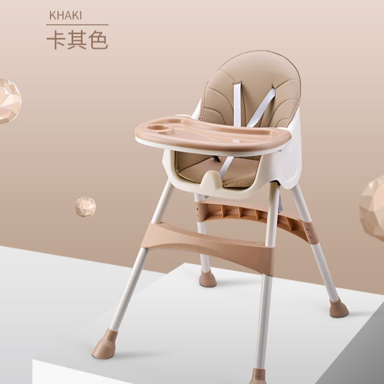 Foldable handheld highchair for food, portable children's universal chair for home use 3