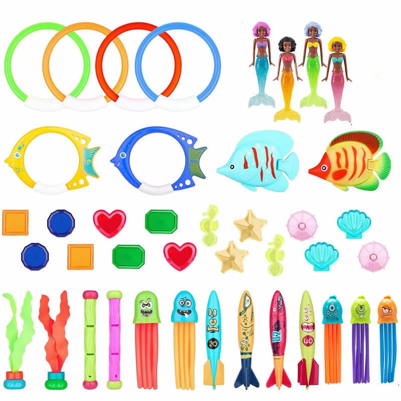 (Cross-border trading), summer children's swimming pool play in water for training, toy, constructor, set, Amazon, diving 2