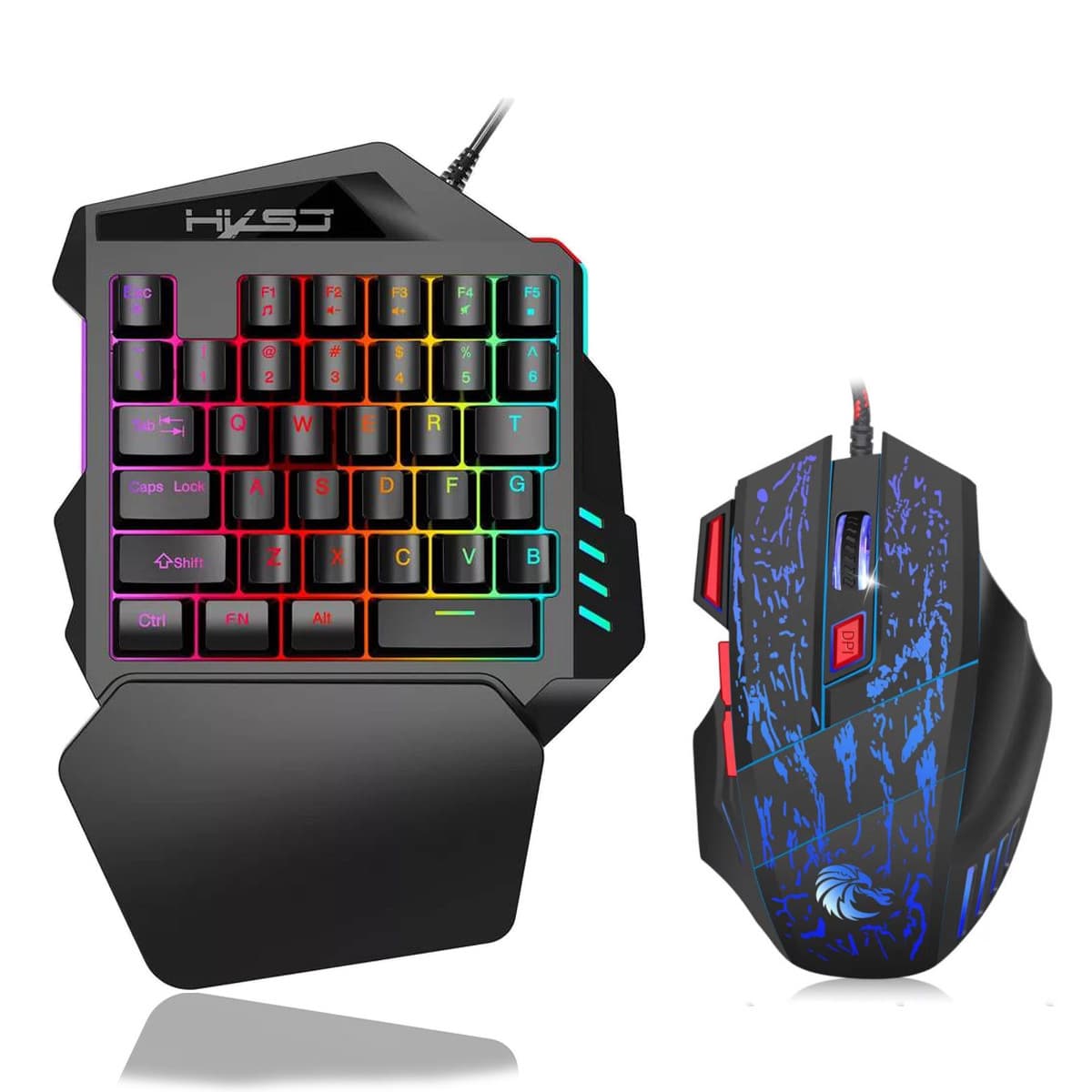 35 -key film colorful one -handed game keyboard Xiaobiao handicap together with manufacturer to eat chicken suits spot 1