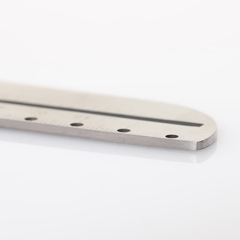 Large multifunctional stainless steel tool scale ruler office circle -in -stricken corner inner hexagon EDC outdoor tool 5