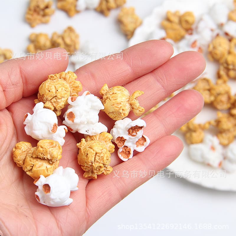 Realistic food play with accessories, handle, mobile phone, creative earrings, pendant, accessory 1