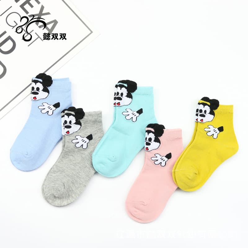 (Wholesale), children's summer cartoon three dimensional socks for men and women girl's, combed cotton, for teenagers 2