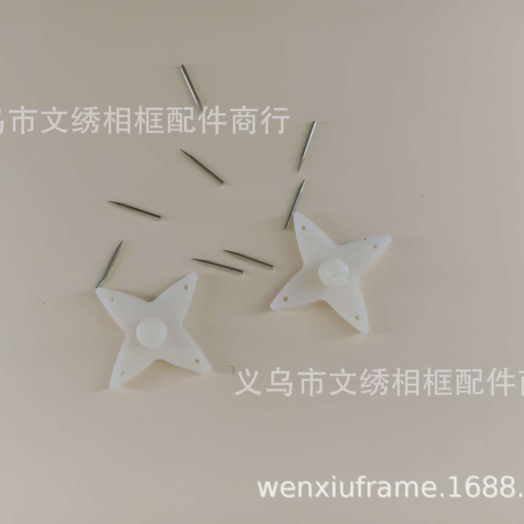 Warling Nail Photo Frame Creative Arrangement Photo Wall Hanging Invisible Nail Hook 4 Corner of Nail Wholesale