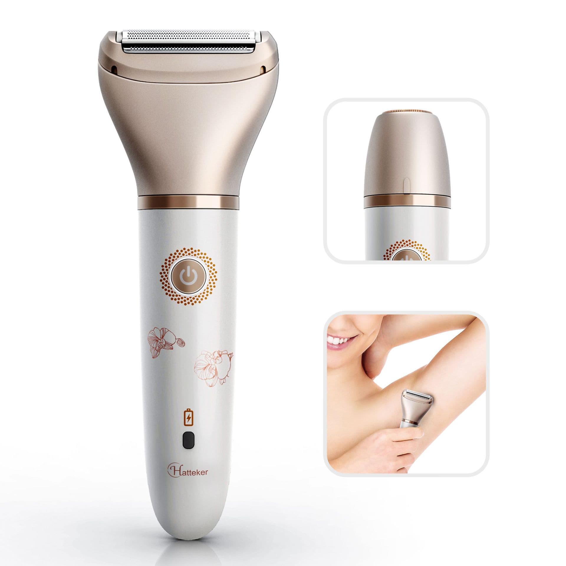 Multifunctional women's epilator two-in-one shaver household hair removal device full body washable private shaver cross-border 5