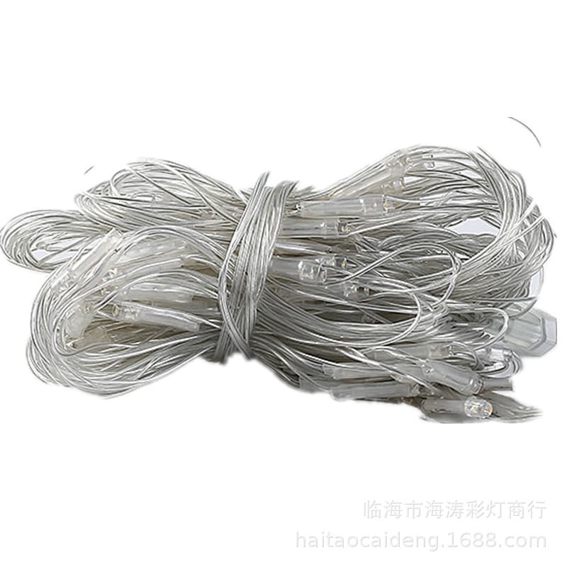 Waterproof fishing net solar-powered, interior cloth, flashing light 5