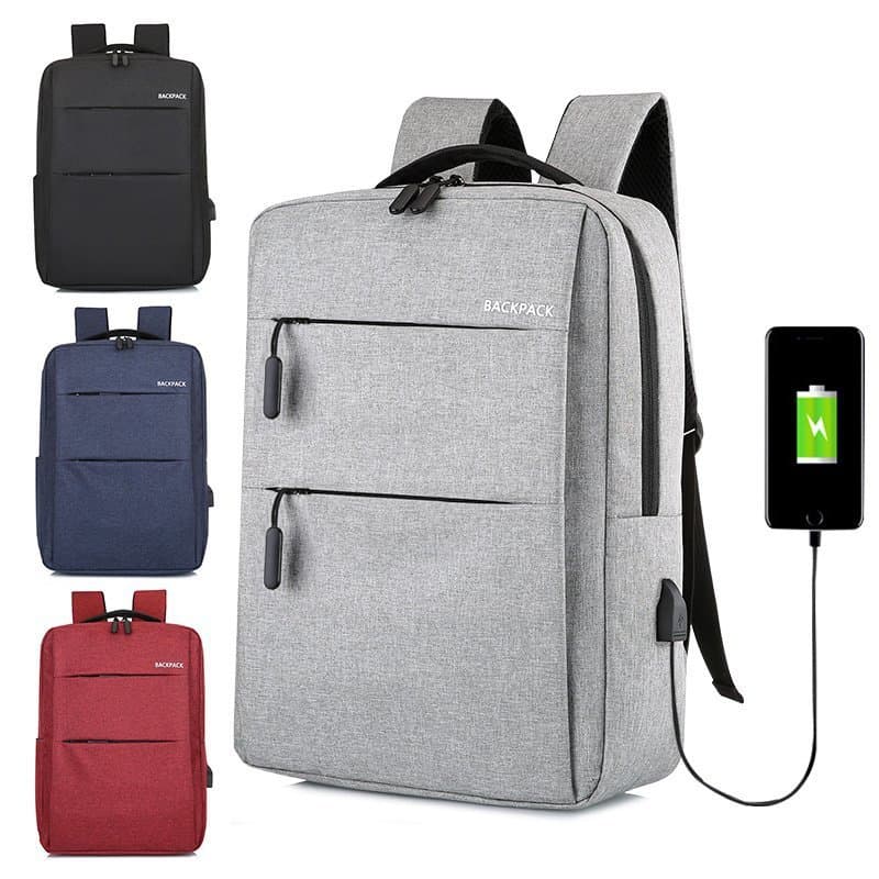 Backpack for men and women, universal laptop for traveling charging, business version 5
