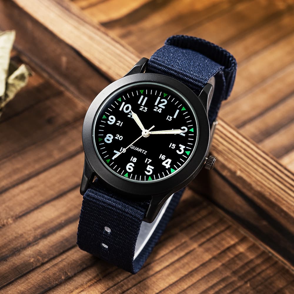 Factory wholesale chaoyada brand student series nylon belt fashion personality sports quartz watch 3