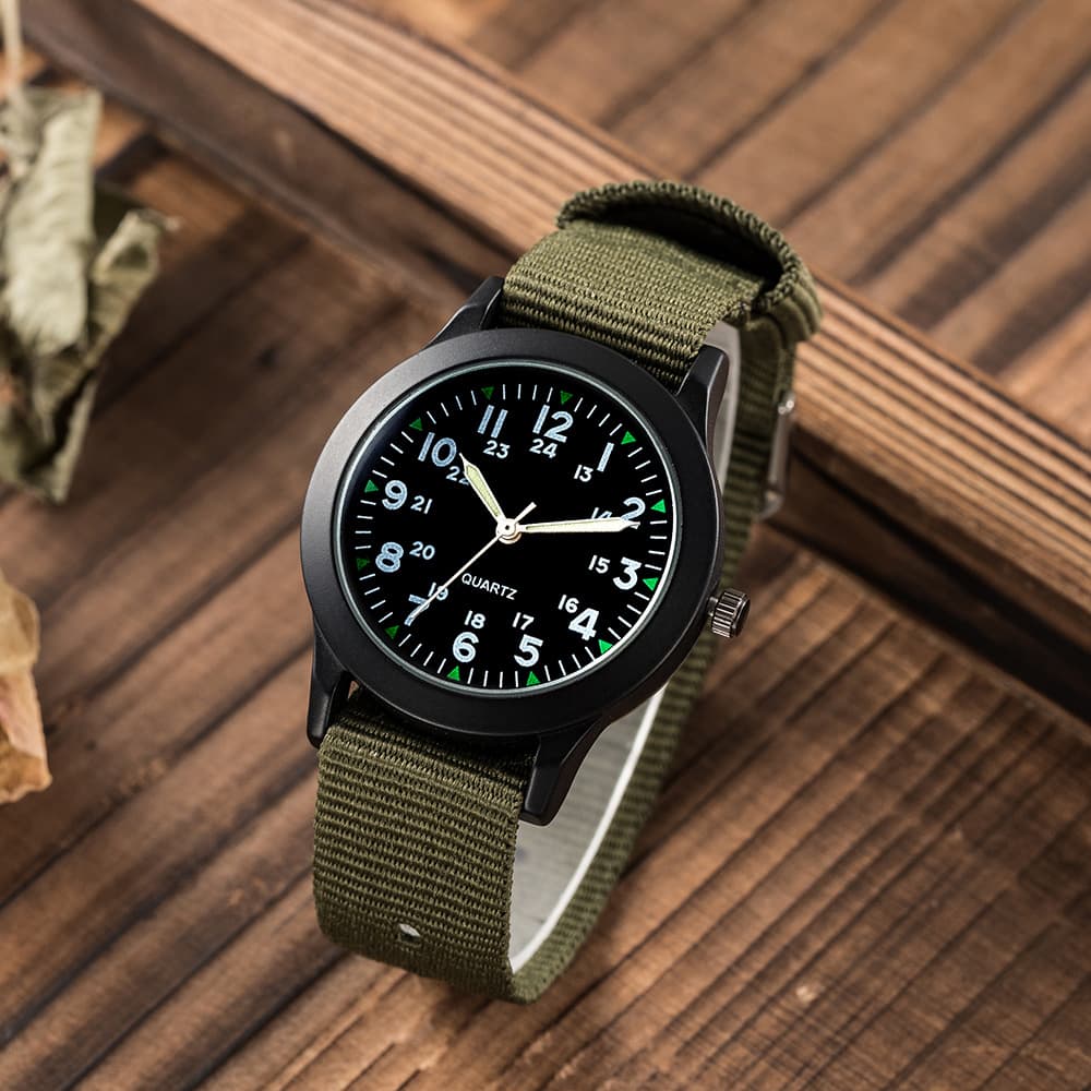 Factory wholesale chaoyada brand student series nylon belt fashion personality sports quartz watch
