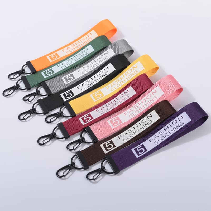 Fashionable key bag with letters, pendant, keychain, internet celebrity, city style 1