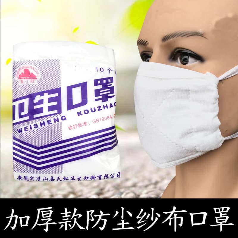 Tian Hong 12-Layer Cotton Gauze Dust Protection Mask 1