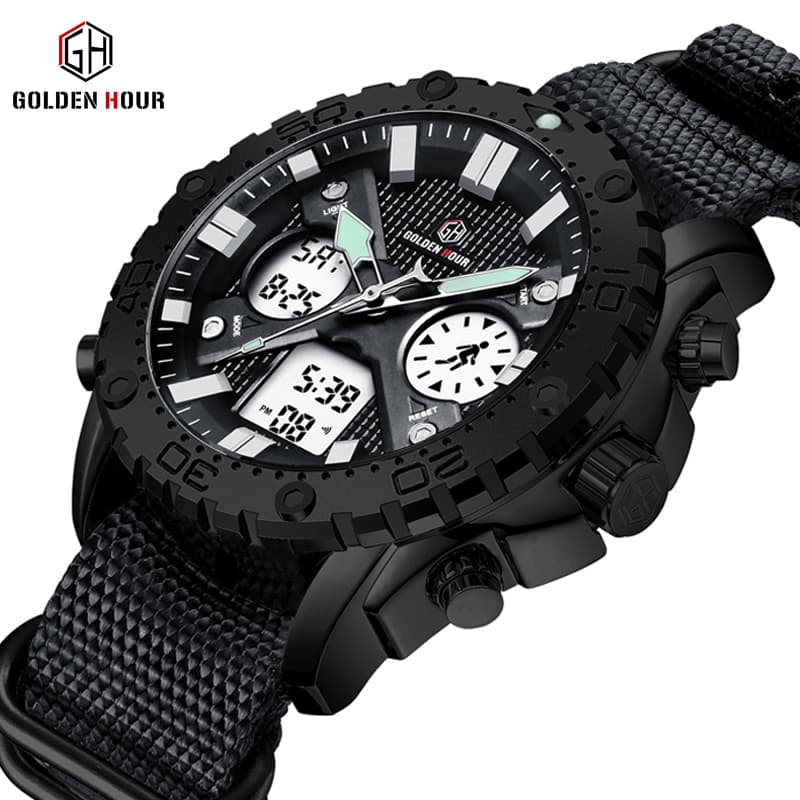 (Cross-border trading), quartz watches, universal digital watch, with LED display 2