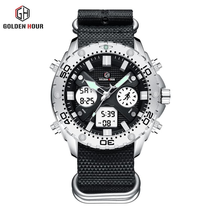 (Cross-border trading), quartz watches, universal digital watch, with LED display 5