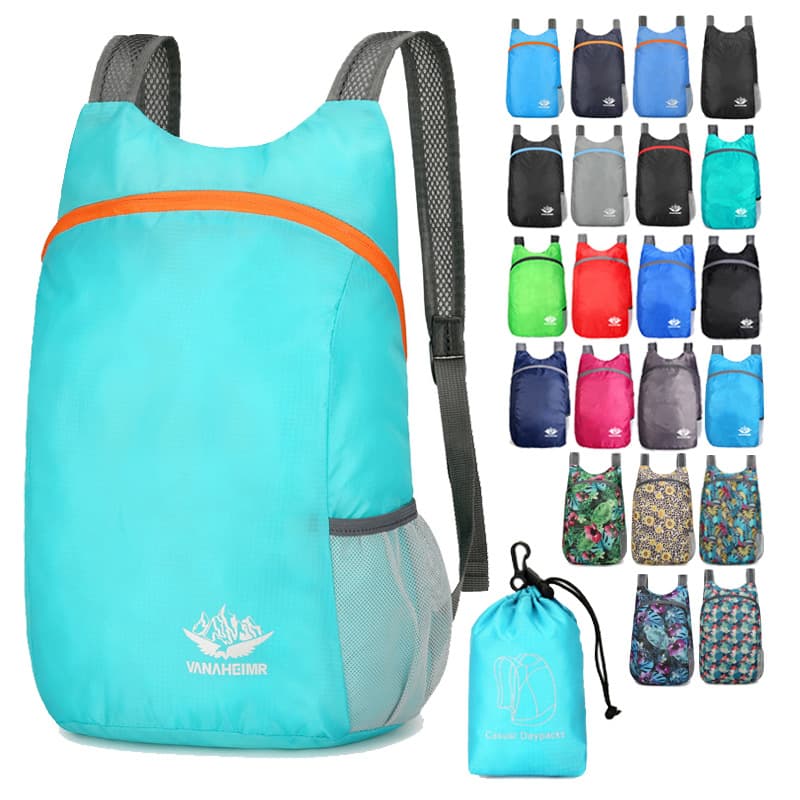 (Cross-border trading), ultra light folding bag, handheld organizer bag, travel bag, waterproof sports backpack 2