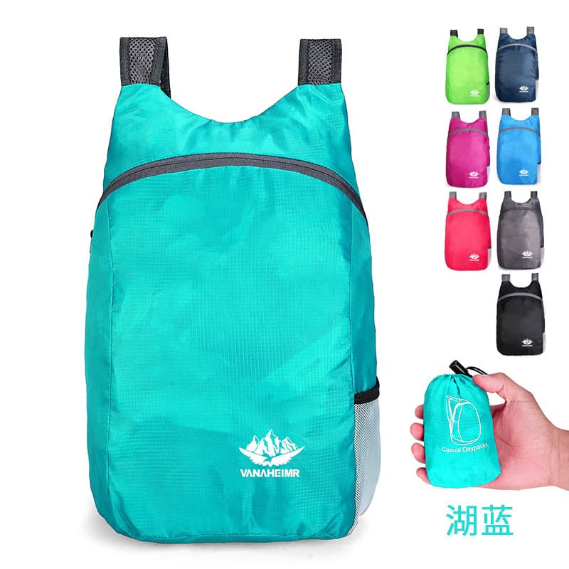 (Cross-border trading), ultra light folding bag, handheld organizer bag, travel bag, waterproof sports backpack 3