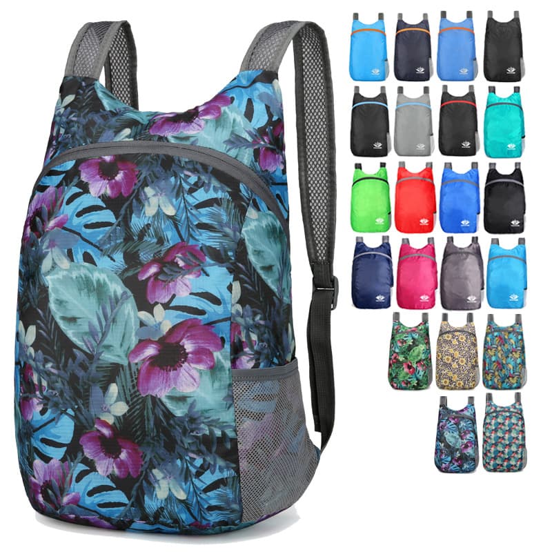 (Cross-border trading), ultra light folding bag, handheld organizer bag, travel bag, waterproof sports backpack 4