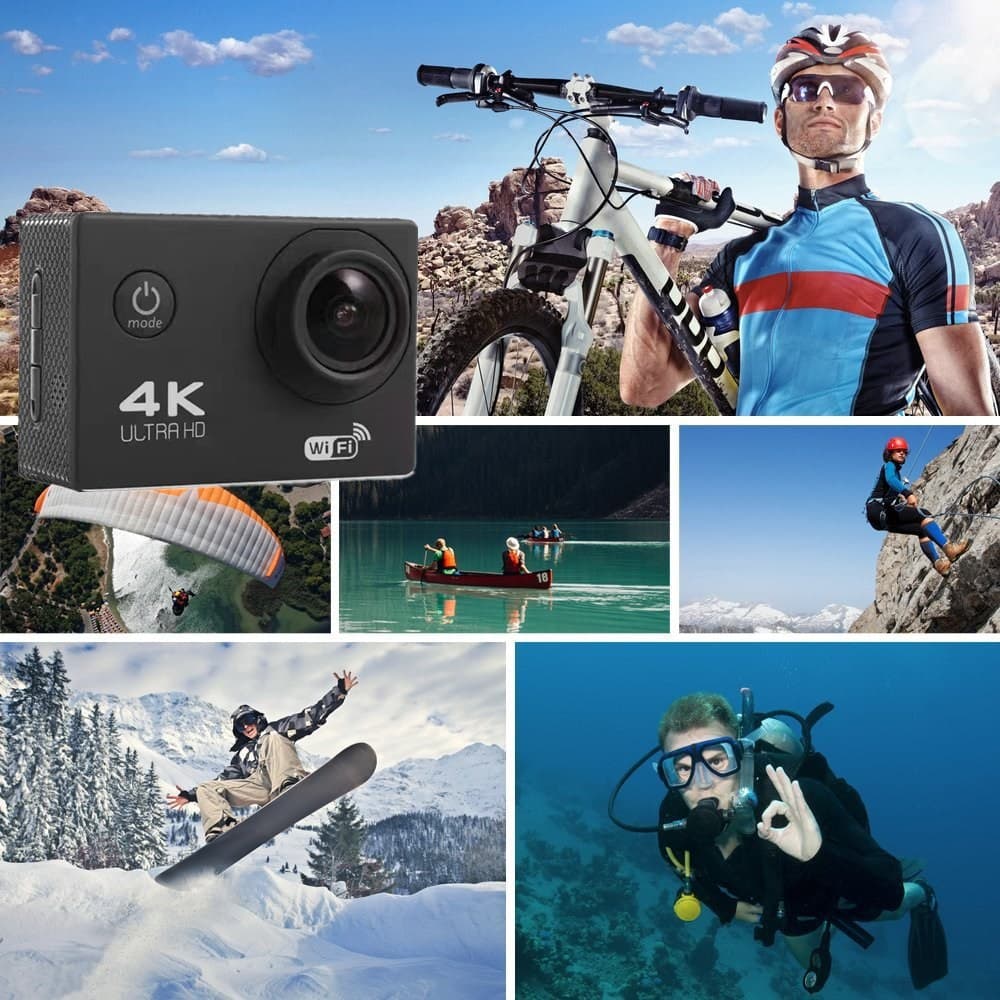 Sports camera wireless wifi new mini -smart high -definition outdoor waterproof camera 4K sports DV 4