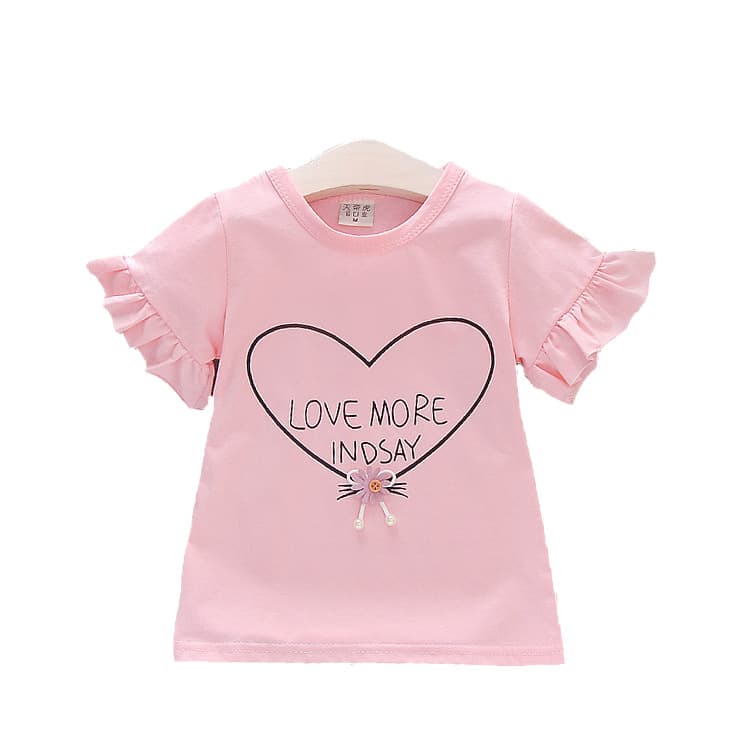 (Wholesale), cotton summer children's T-shirt, with short sleeve, children's clothing 5